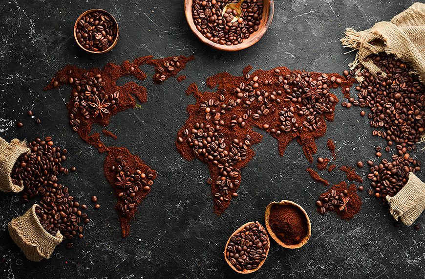 Uživanje kave v različnih delih sveta