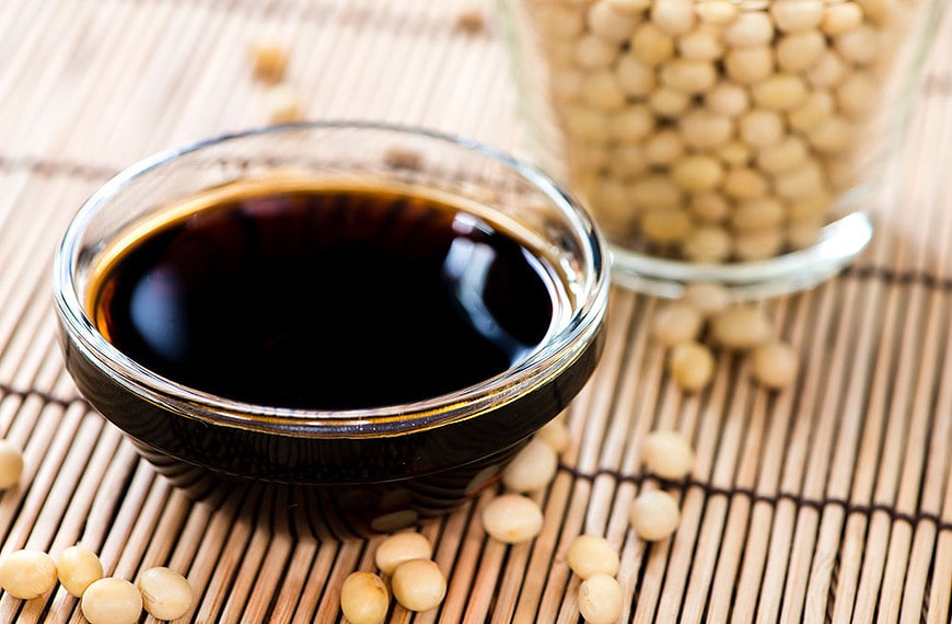 Sojina omaka uporaba, vrste