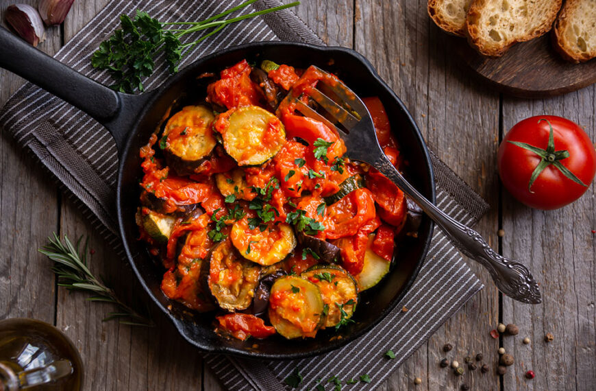 Zgodovina in vpliv francoske kuhinje, ratatouille