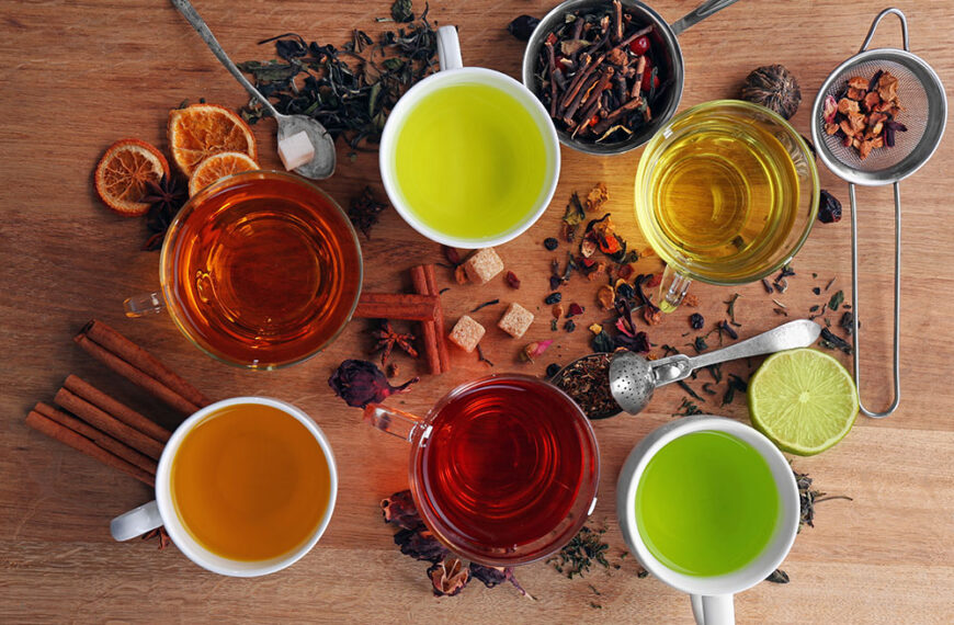Vrste čaja - zeleni, črni, oolong, zeliščni čaj