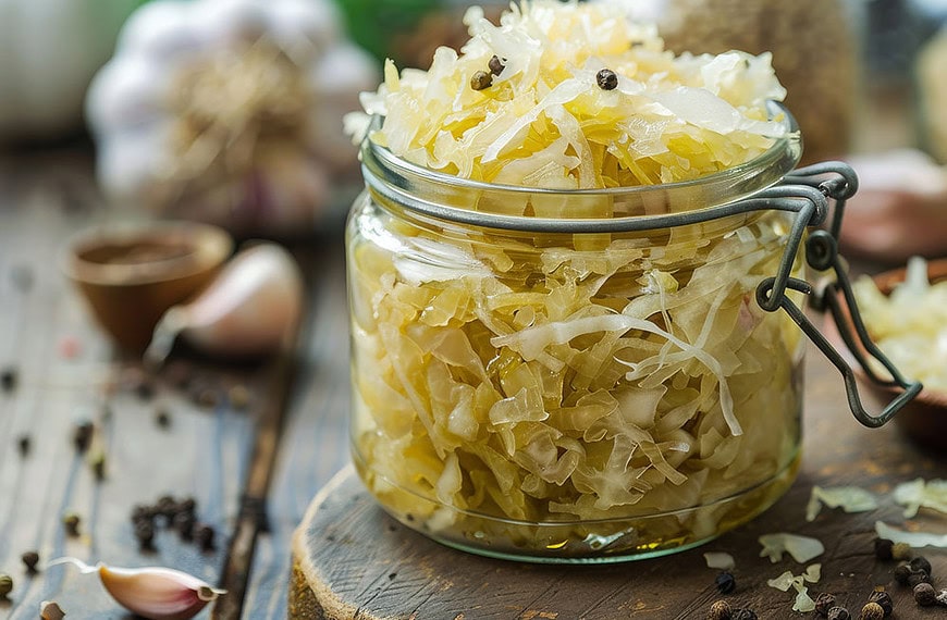 Kaj je fermentirana hrana - kislo zelje